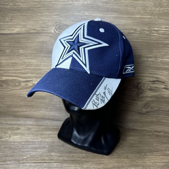 Reebok Other - Dallas Cowboys Reebok NFL Authentic Navy White Hat Logo Football Cap